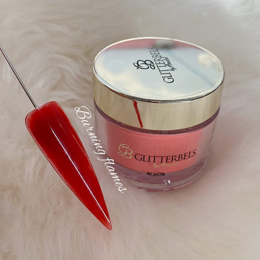 Glitterbels Acrylic Powder 28g -  Burning flames