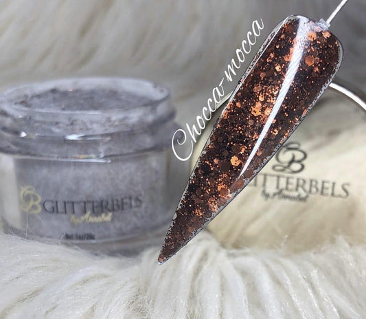 Glitterbels Premixed Glitter 28g - Chocca-mocca