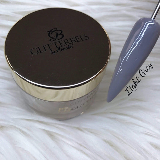 Glitterbels Acrylic Powder 28g - Light grey