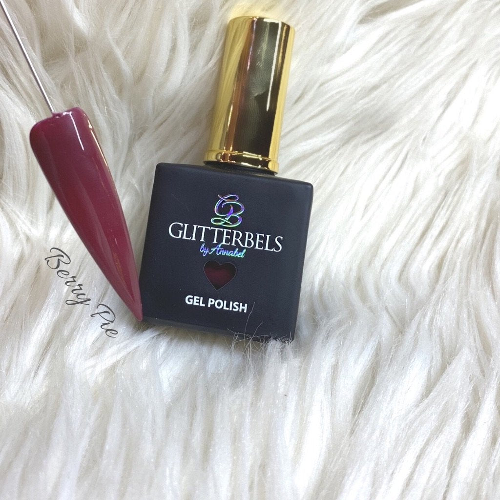 Glitterbels GEL Polish 17ml -  Berry pie